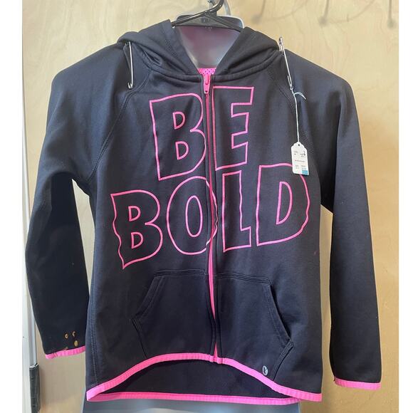 Xersion Black and Pink Be Bold Hoodie - Picture 1 of 4